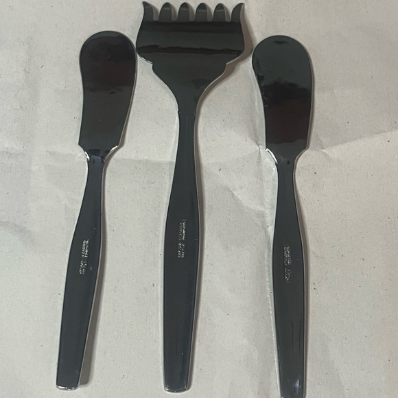 Vintage Sheffield England Sardine Serving Fork and butter knife spreader - Picture 2 of 5